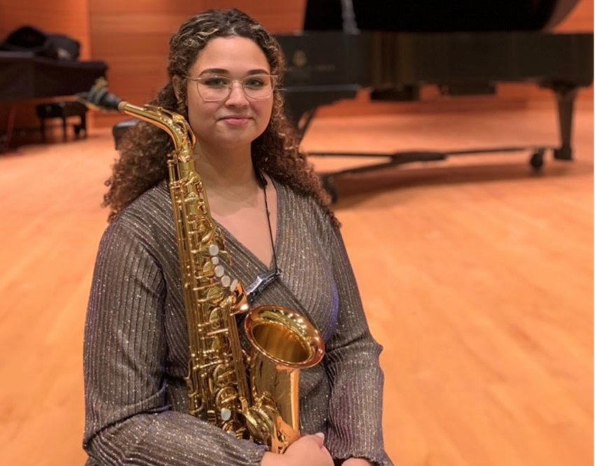 Congratulations to Courtney Suzanne Wells, who played her last performance with the famous Mississippians Jazz Ensemble on April 15th,  one of the oldest collegiate jazz ensembles in the nation dating back to the 1890s.